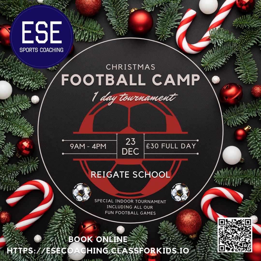 Christmas football holiday camp